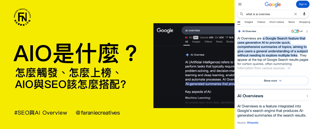 什麼是AIO? 什麼是 AI Overview