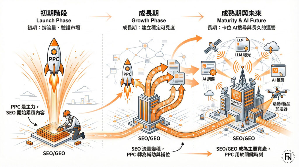 價格指南：SEO 顧問、內容、技術、外鏈、廣告的台灣市場預算